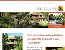 Tablet Screenshot of bhuanaalitvilla.com